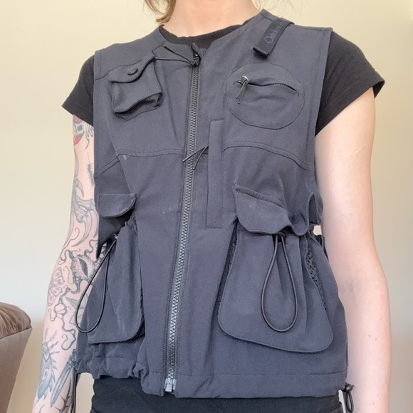 Outdoor Voices Jackets & Blazers - Outdoor Voices Black hiking vest